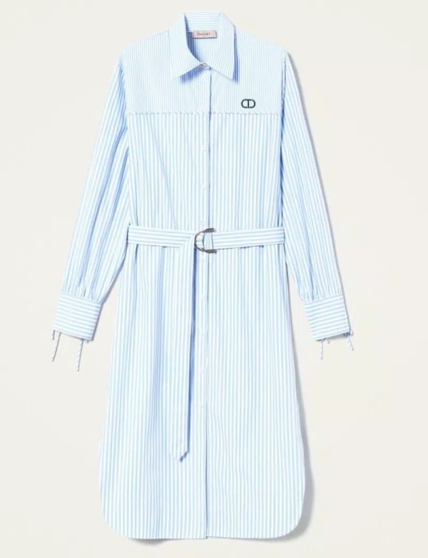 TWINSET Abito stripes