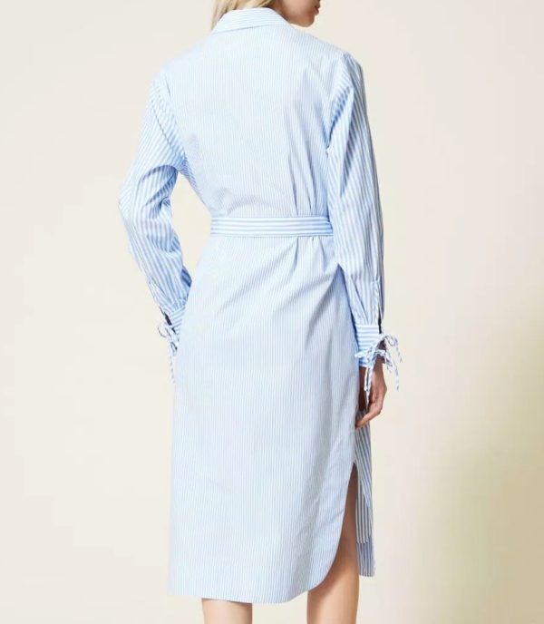 TWINSET Abito stripes