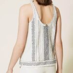 TWINSET top paillettes