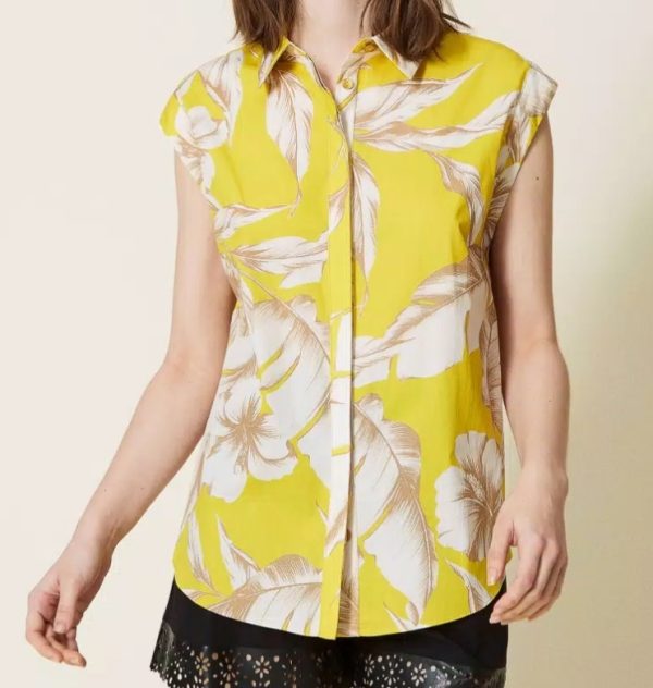TWINSET camicia a fiori
