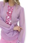 BLUMARINE camicia paillettes