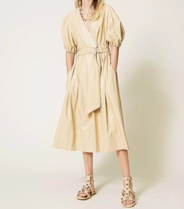 TWINSET Abito in ecopelle