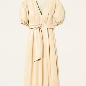 TWINSET Abito in ecopelle