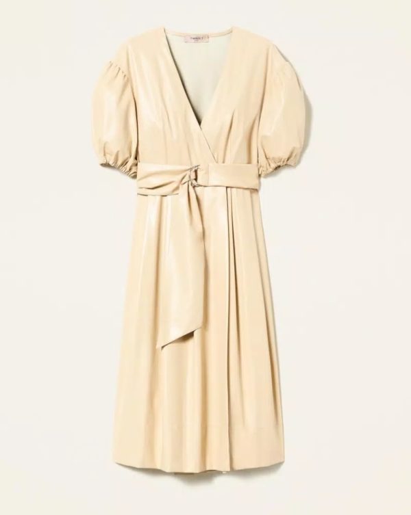 TWINSET Abito in ecopelle