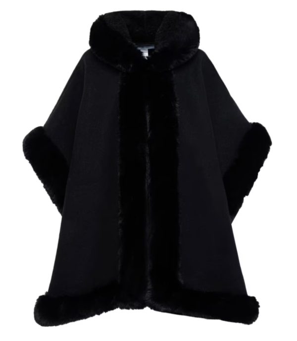 BLUGIRL PONCHO CON CAPPUCCIO