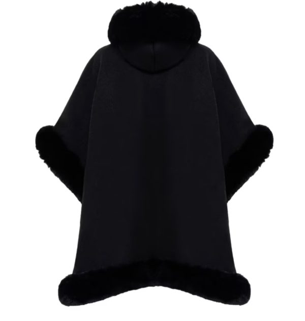 BLUGIRL PONCHO CON CAPPUCCIO