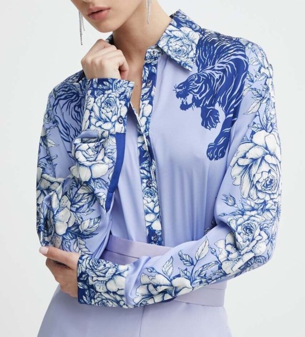 BLUGIRL by Blumarine camicia ink roses