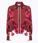 BLUGIRL Camicia argyled roses