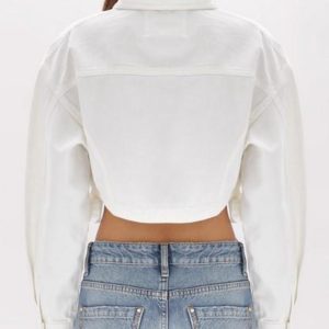 BLUGIRL GIUBOTTO CROP CHALK RET