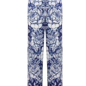 BLUGIRL Pantalone ink roses