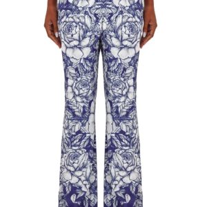 BLUGIRL Pantalone ink roses n