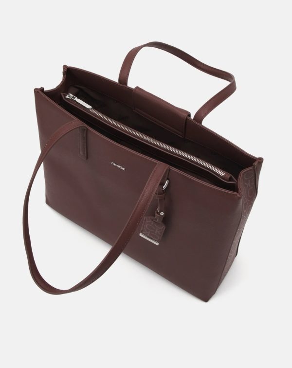 CALVIN KLEIN must medium shopper mono