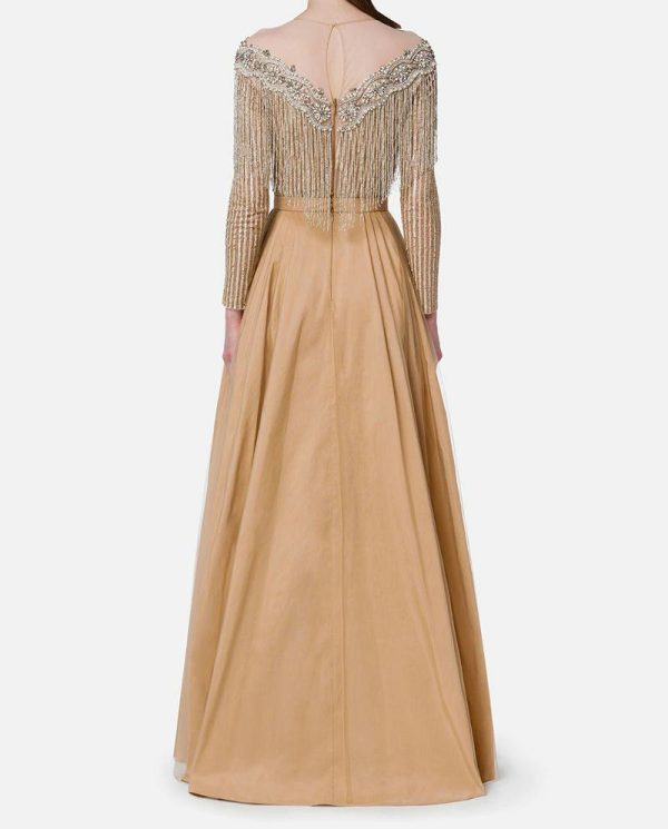 ELISABETTA FRANCHI RED CARPET Abito ab10418ew