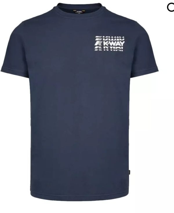 K WAY ODOM MULTIPLE LETTERING T-SHIRT