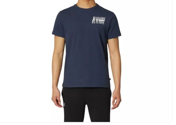 K WAY ODOM MULTIPLE LETTERING T-SHIRT