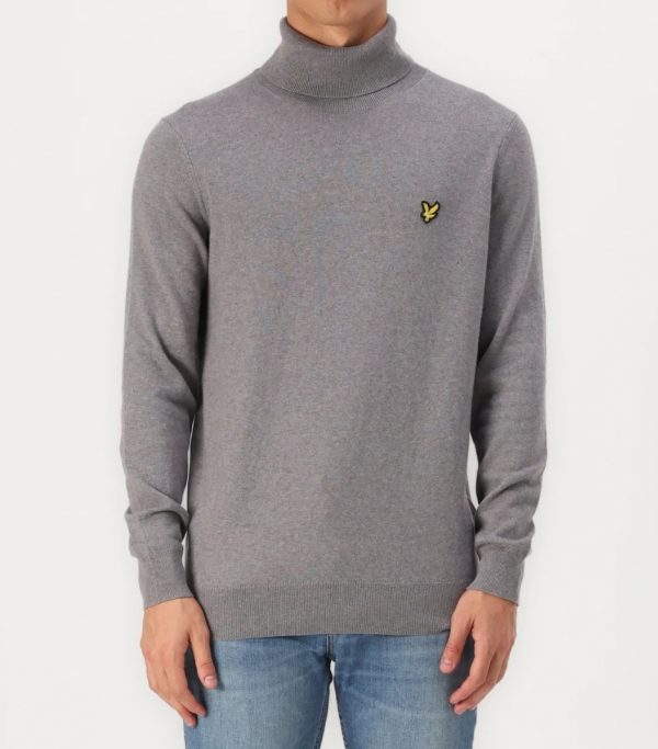 LYLE & SCOTT TURTLENECK JUMPER - Maglione - jet
