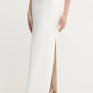 ELISABETTA FRANCHI GONNA AVORIO LOUNGUETTE,M