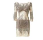 KUEA abito in tulle e brillanti