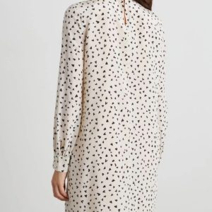 MAX MARA abito in seta stampato retro