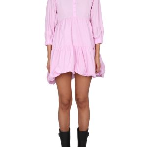 PHILOSOPHY DI LORENZO SERAFINI abito in taffetà