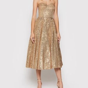 Elisabetta Franchi abito Gold ind