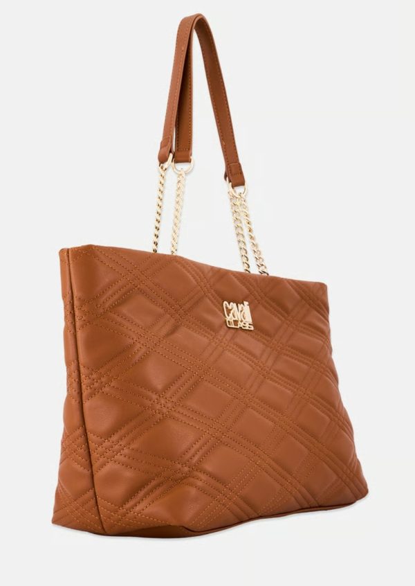 CAVALLI CLASS tote bag quilted