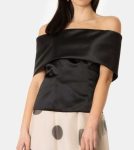 GIADA CURTI Resort Top rever duchesse