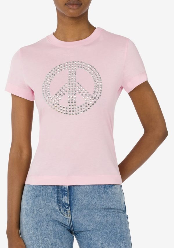 MOSCHINO JEANS T-shirt borchie