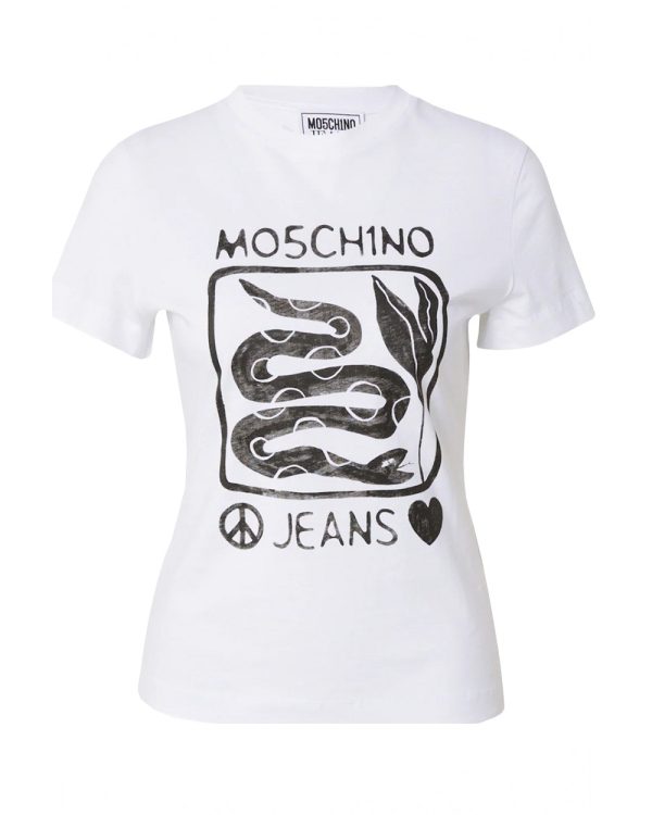 MOSCHINO JEANS T-shirt stampa
