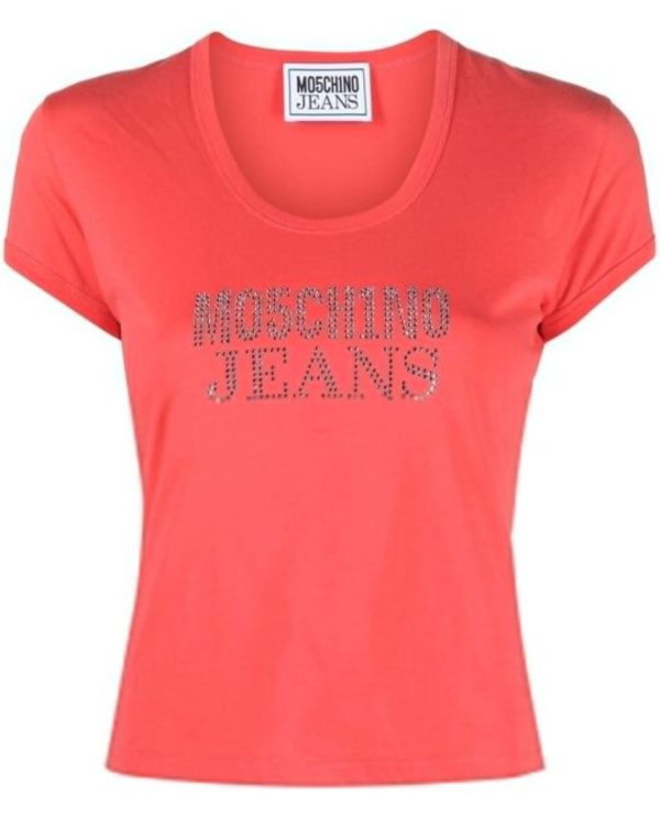 MOSCHINO JEANS T-shirt strass