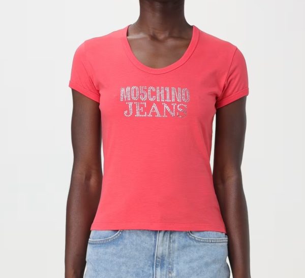 MOSCHINO JEANS T-shirt strass