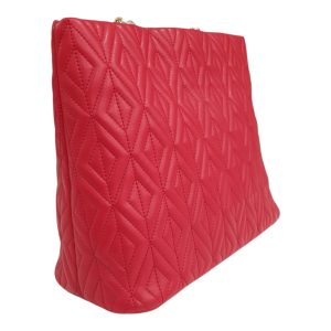 cristina effe shopper trapuntato rosso lat