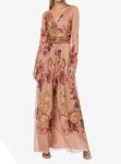 ALBERTA FERRETTI abito fiori seta