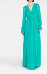 ALBERTA FERRETTI abito plisset seta