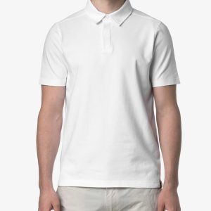 K-WAY VINCELLE ICE COTTON Polo ind bia
