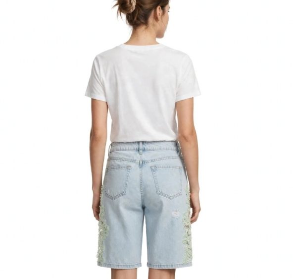 AMOSA Short Jeans a26sspj09